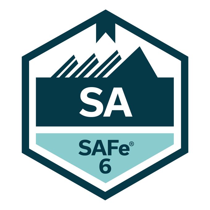 XNOR Group’s "UX/UI Design Services" "Brand Identity & Development" – SAFe Agilist badge emphasizing scaled agile proficiency.
