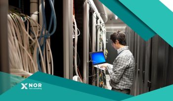 Illustration warning of the risks from poor software development planning, created by XNOR Group Tech Consulting.