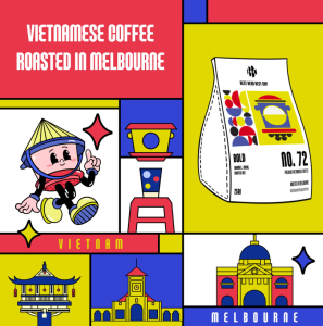 Vietnamese coffee brand by XNOR Group, part of a UX/UI design case study.