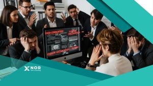 Askonomy mascot – AI journalism chatbot addressing hallucination, developed by XNOR Group