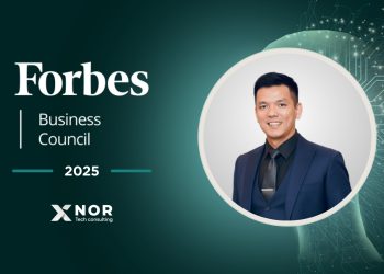 Ethan Pham, CEO of XNOR Group, discussing AI accountability and leadership in software development decisions.